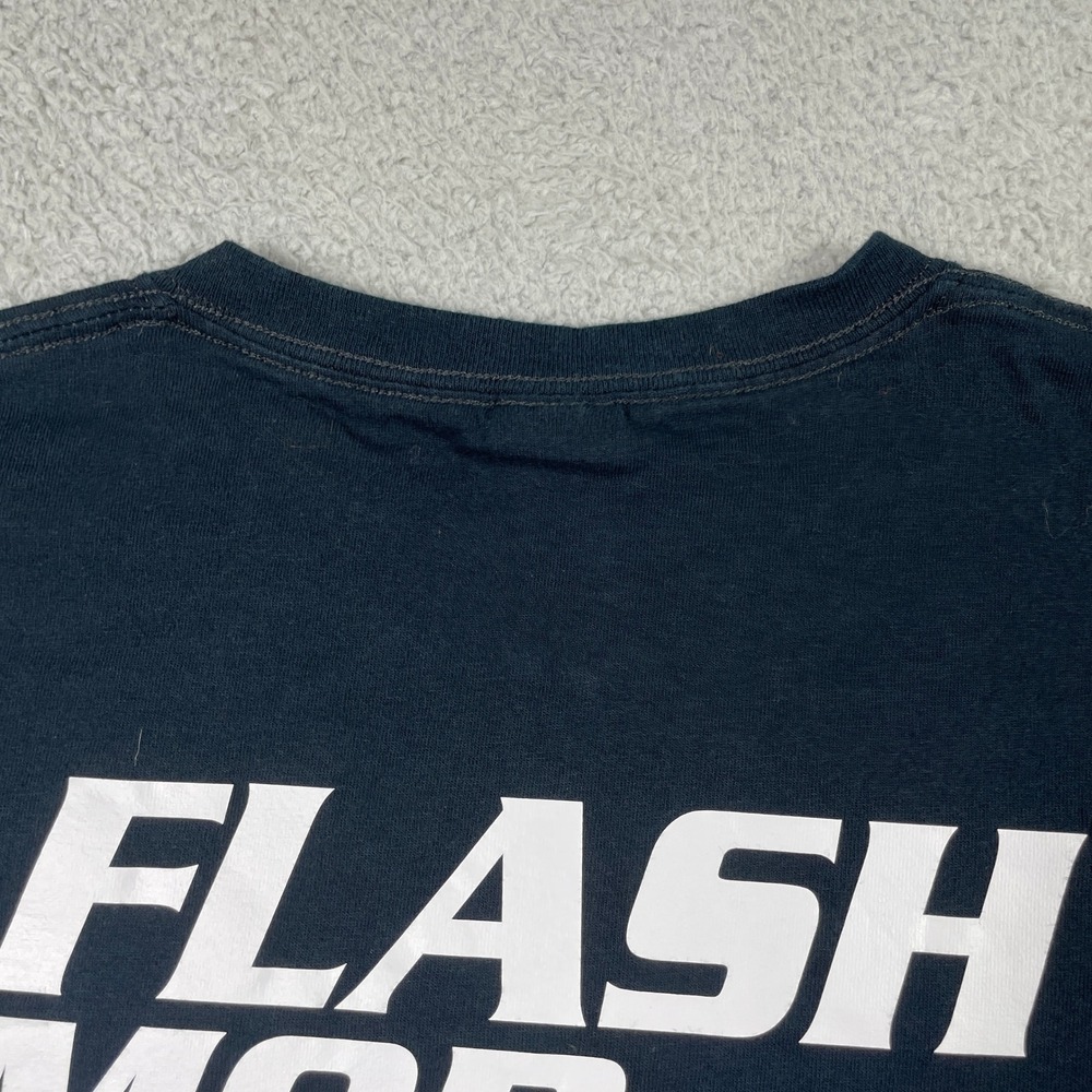 Monster Energy Flash Mob 2011 T-Shirt Mens XL Black Graphic Promo Heavy Cotton - Picture 7 of 10
